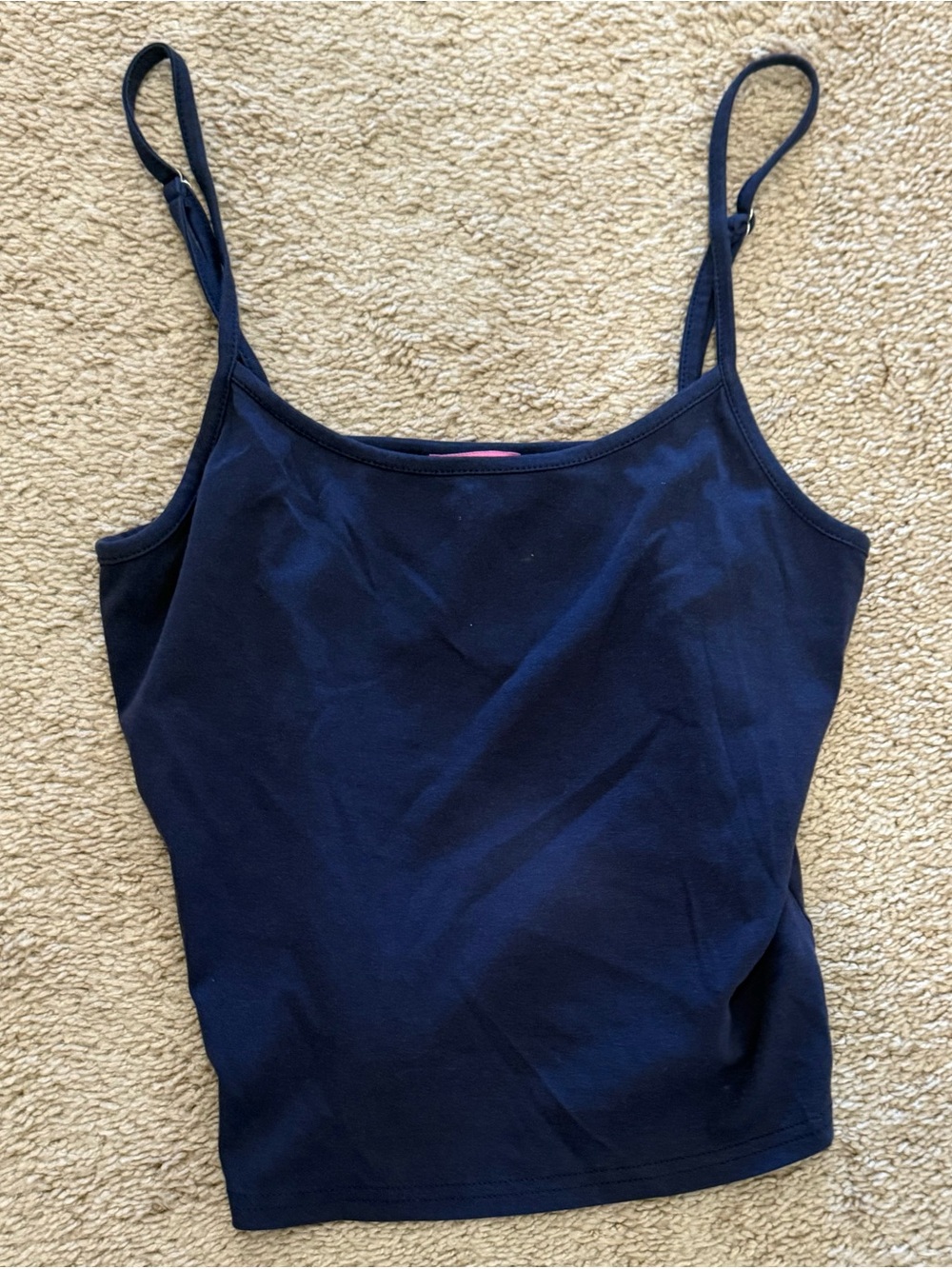 EDIKTED Navy Tank Top